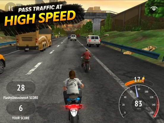 Zrzuty ekranu Highway Rider iPad 