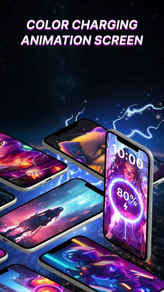 Battery charging: 3D animation应用截图