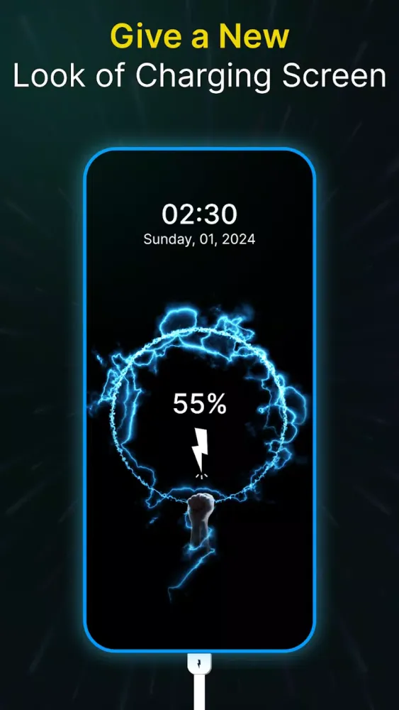 Battery Charging Animation Screenshots