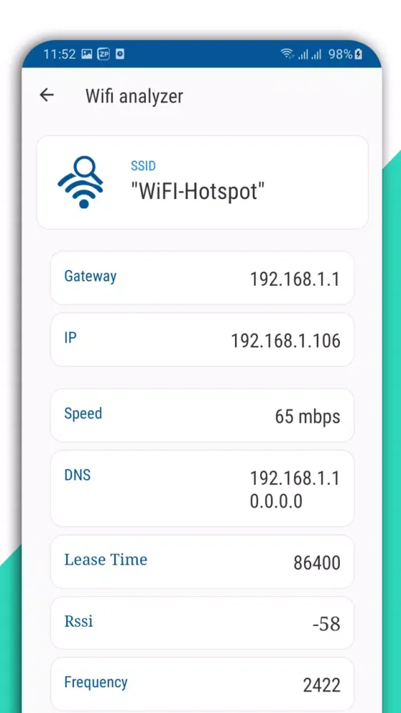 5G Speed Test & WiFi Analyzer Screenshots
