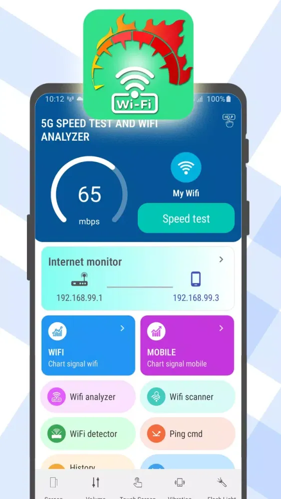 5G Speed Test & WiFi Analyzer Screenshots