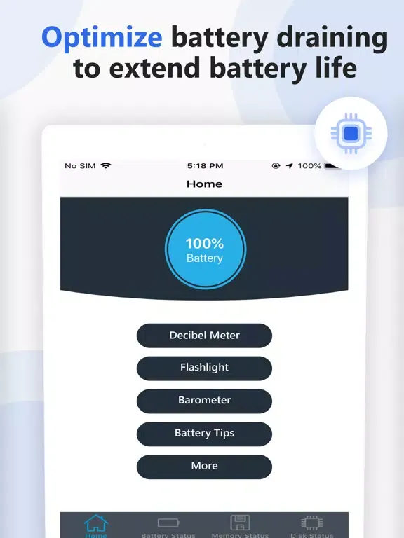 Screenshot di Battery Life : Battery Manager iPad 