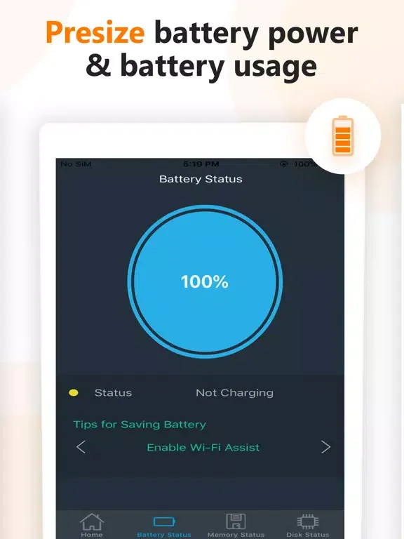 Screenshot di Battery Life : Battery Manager iPad 