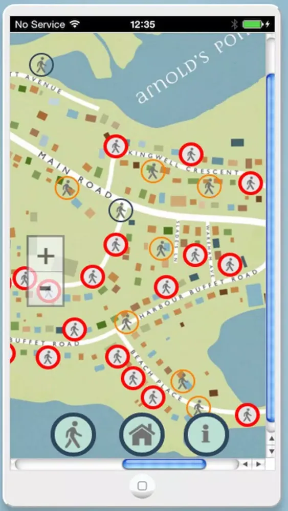 Capturas de tela do Arnolds Cove Resettlement Walk