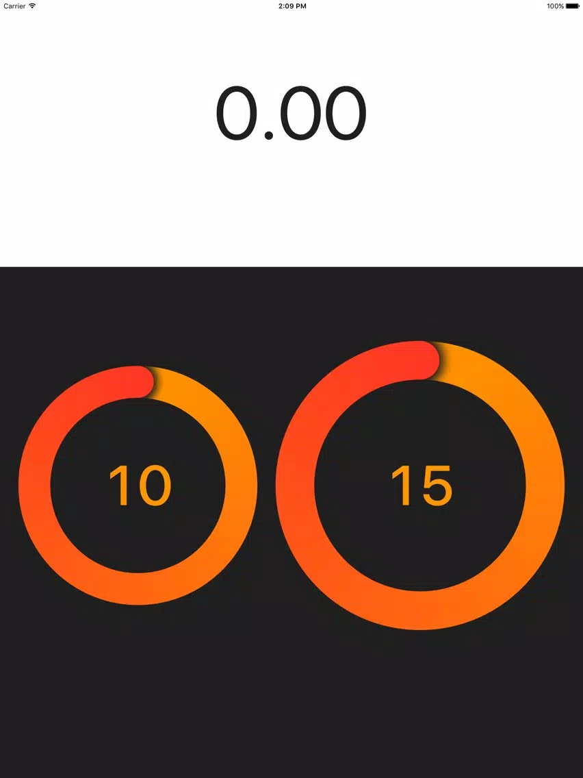 Foos Timer iPad  スクリーンショット