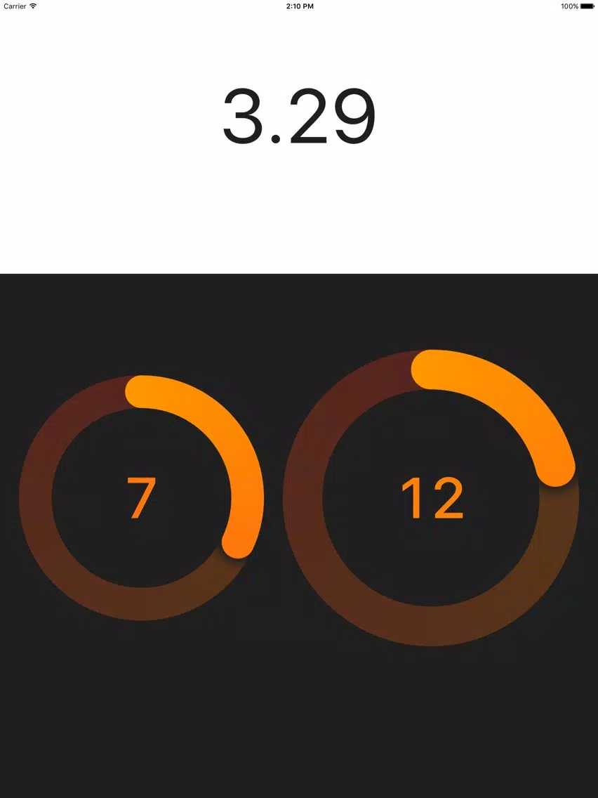 Foos Timer iPad  スクリーンショット