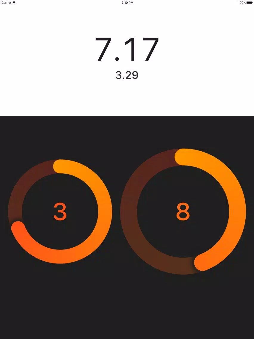 Foos Timer iPad  スクリーンショット