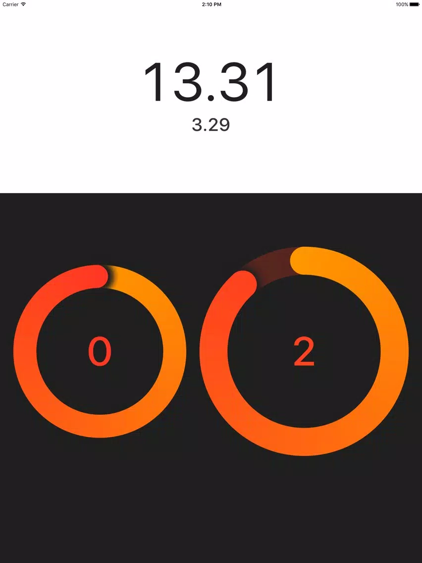 Foos Timer iPad  スクリーンショット