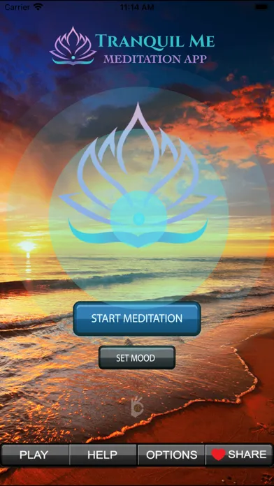 Tangkapan layar Tranquil Me meditation
