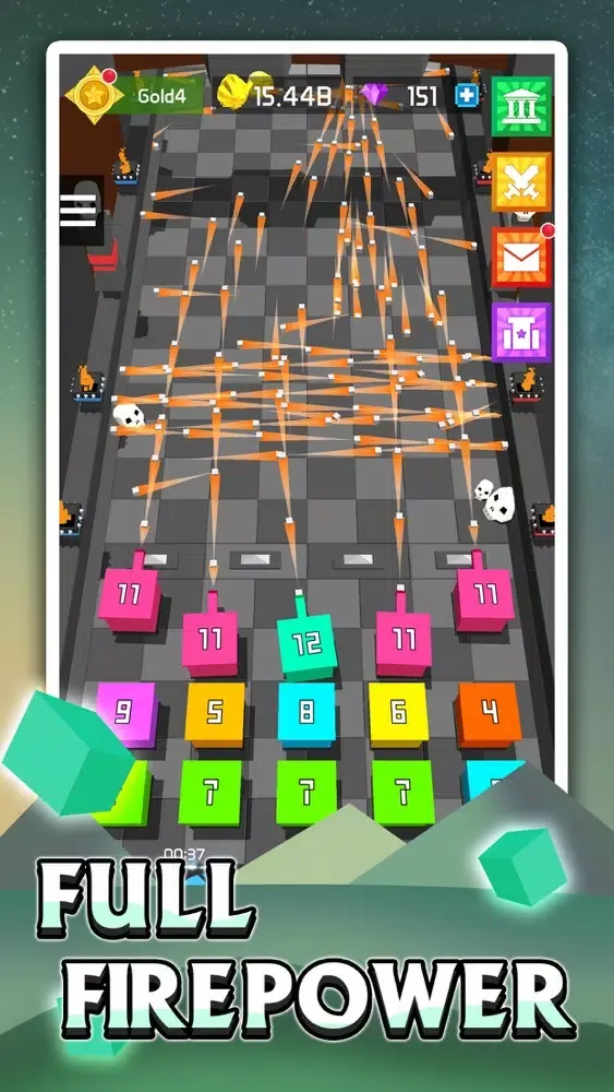 ภาพหน้าจอของ Battle of Cubes - Idle Games