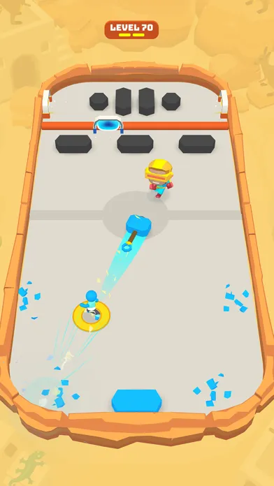 Tangkapan layar Battle Disc