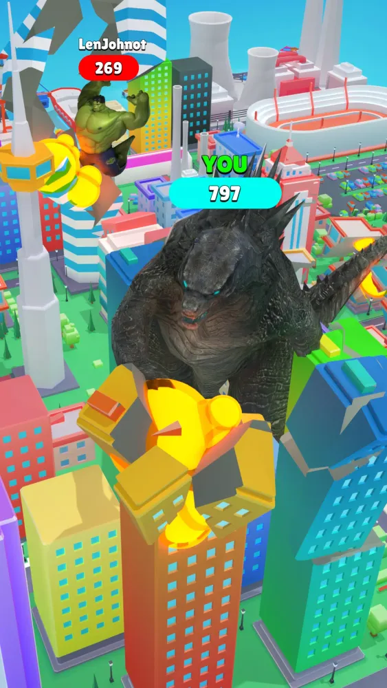 Crazy Kaiju 3D Screenshots