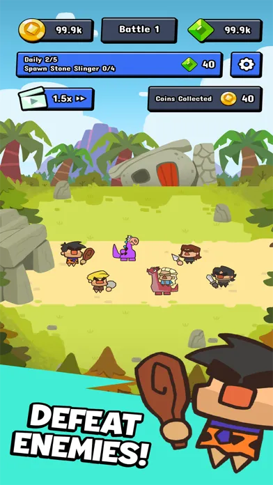 Ảnh chụp màn hình của Time Battle War