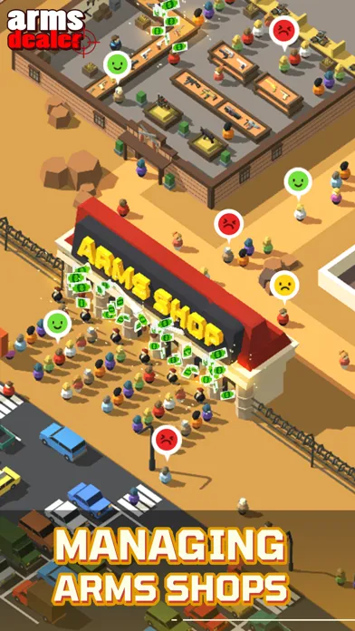 Screenshot di Idle Arms Dealer