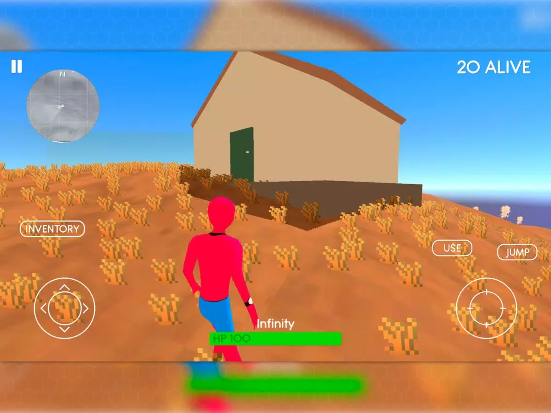 Ảnh chụp màn hình của Player Accurate Battleground iPad 
