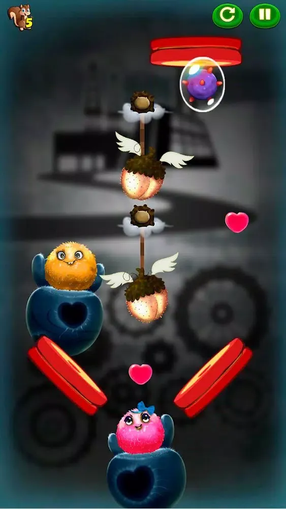 Tangkapan layar Cut Rope Heroes