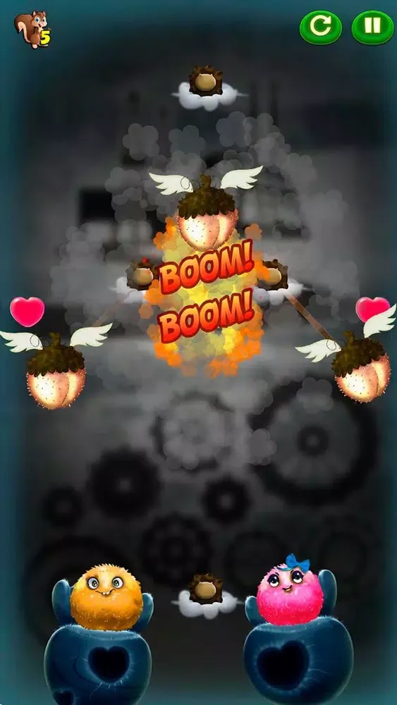 Tangkapan layar Cut Rope Heroes