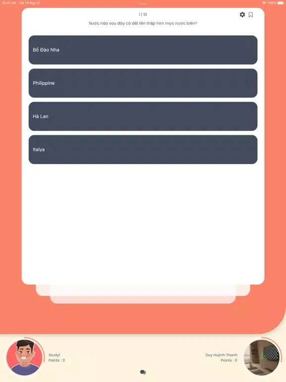Tangkapan skrin Đại chiến 360 iPad 