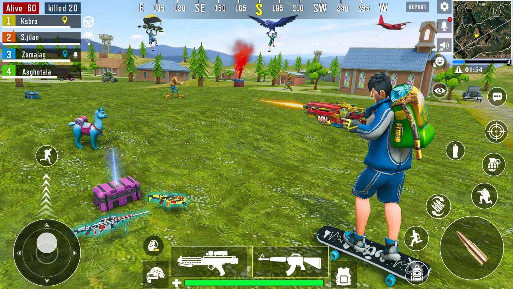 Tangkapan layar Fire Grand Battle Royale Games