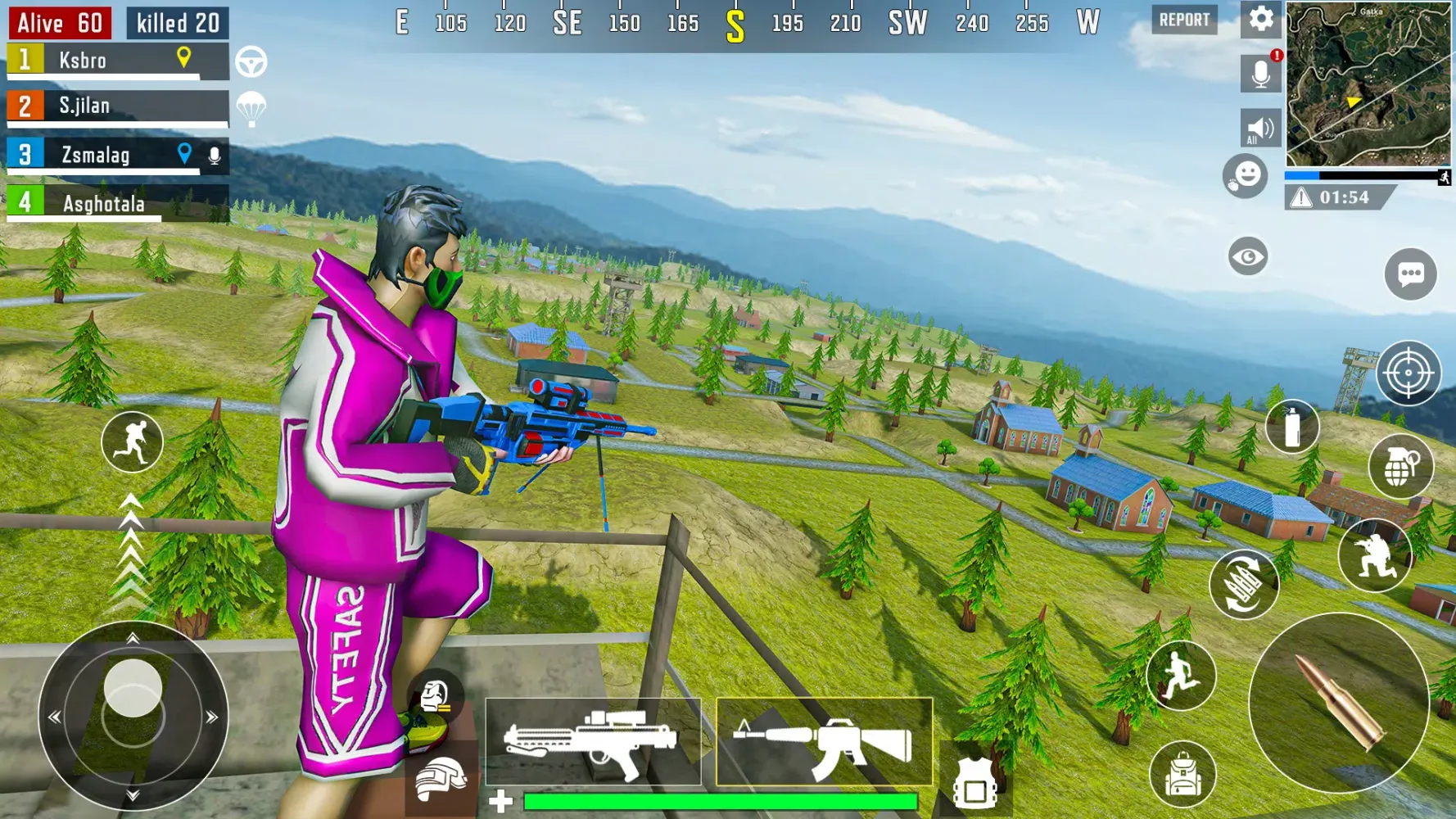 Tangkapan layar Fire Grand Battle Royale Games