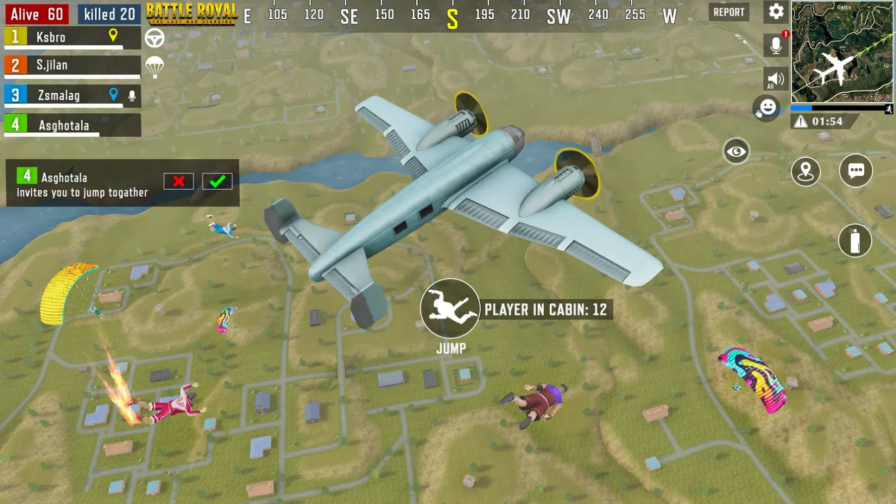 Tangkapan layar Fire Grand Battle Royale Games