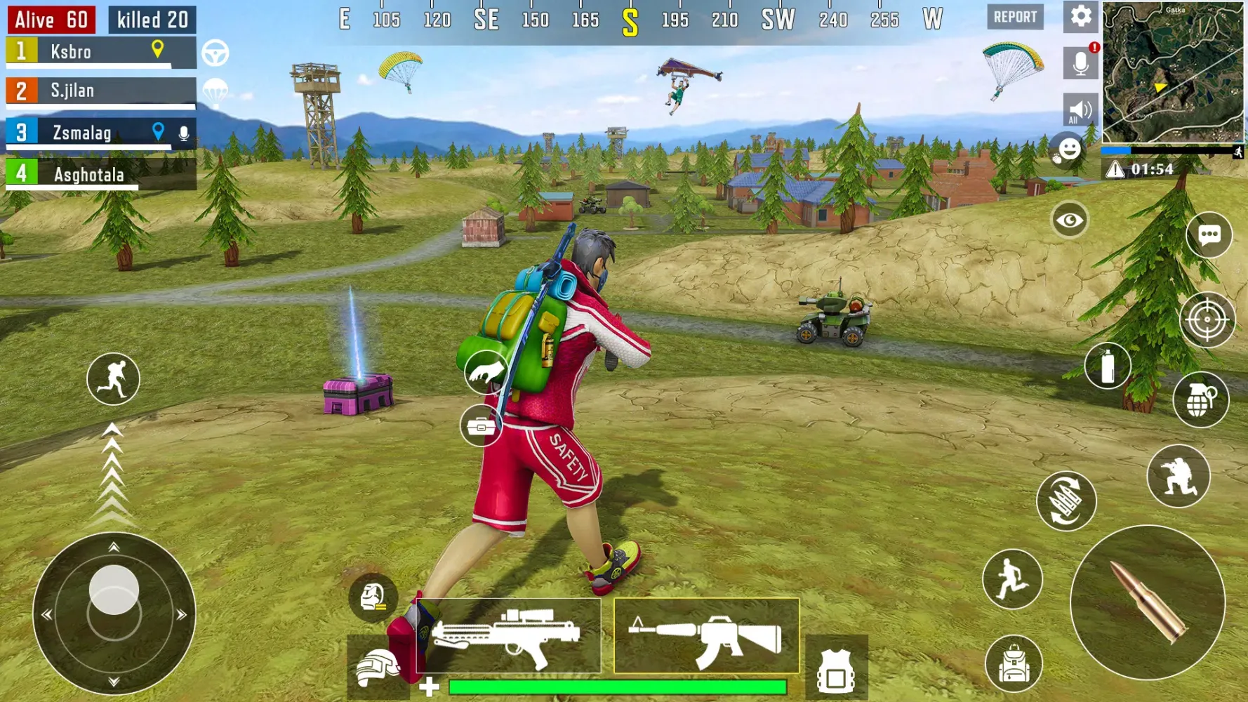 Tangkapan layar Fire Grand Battle Royale Games