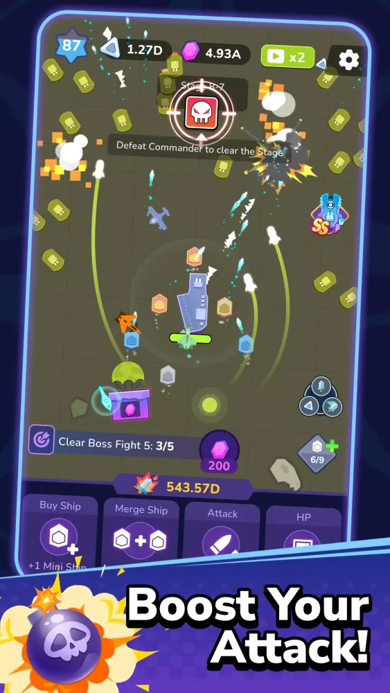 Ảnh chụp màn hình của Naval Legends