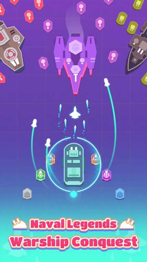 Ảnh chụp màn hình của Naval Legends
