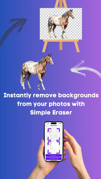 ภาพหน้าจอของ Eraser & Background Remover