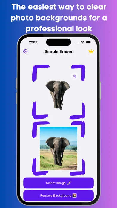 ภาพหน้าจอของ Eraser & Background Remover