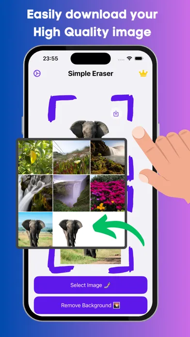 ภาพหน้าจอของ Eraser & Background Remover