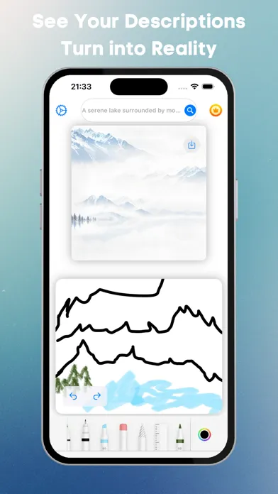 Shake Brush & AI Painting স্ক্রিনশট