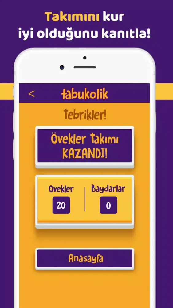 Screenshot di Tabukolik Kelime Tahmin Oyunu