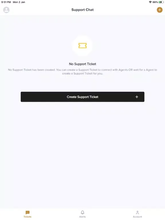 Tangkapan layar BBI CHAT iPad 