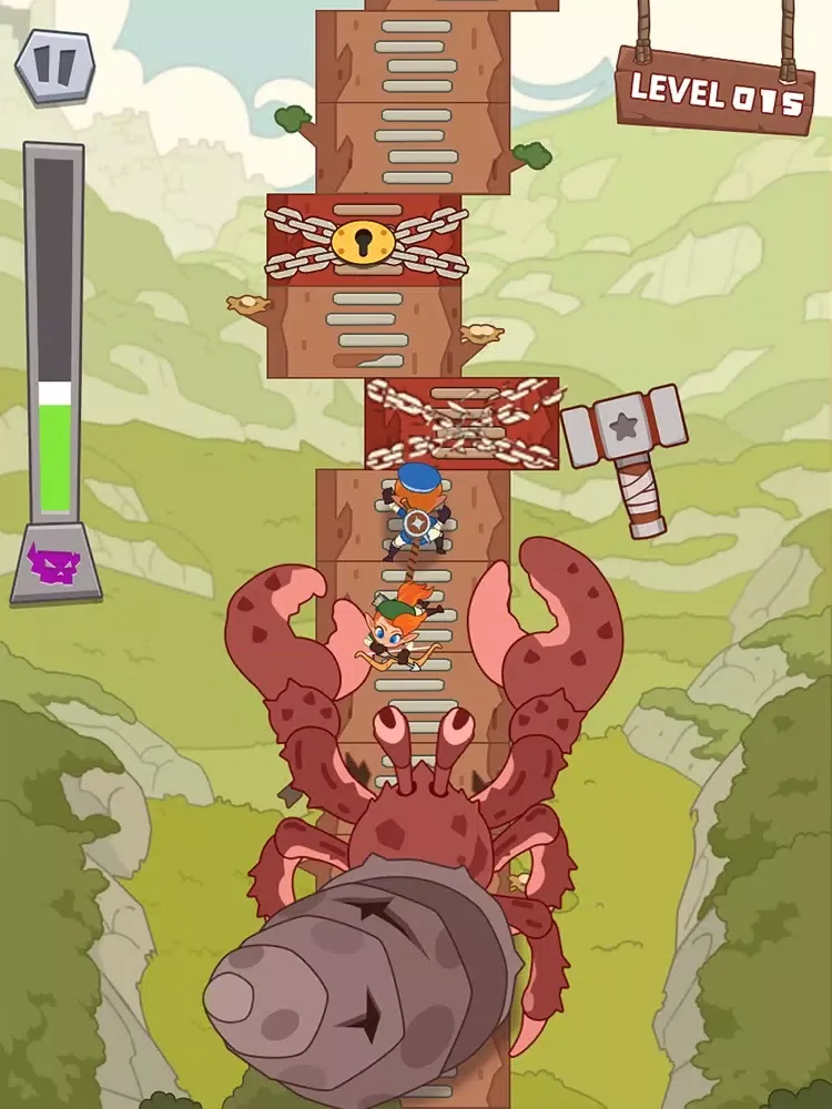 Tower Battle Guys iPad  스크린샷