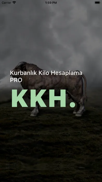Tangkapan skrin Kurbanlık Kilo Hesaplama PRO