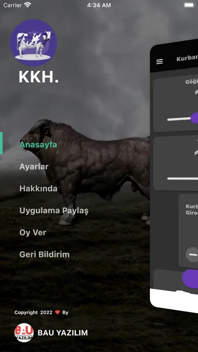 Tangkapan skrin Kurbanlık Kilo Hesaplama PRO
