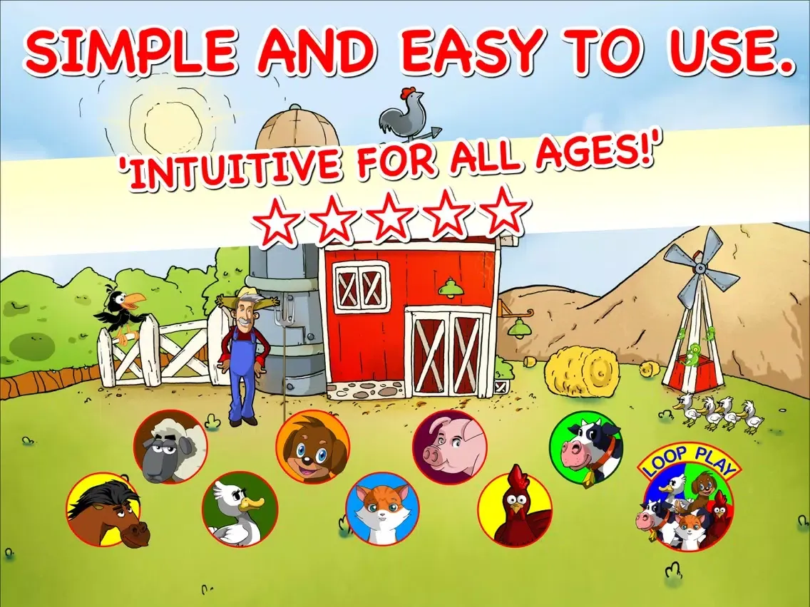 Old MacDonalds Farm sing-along iPad  Screenshots