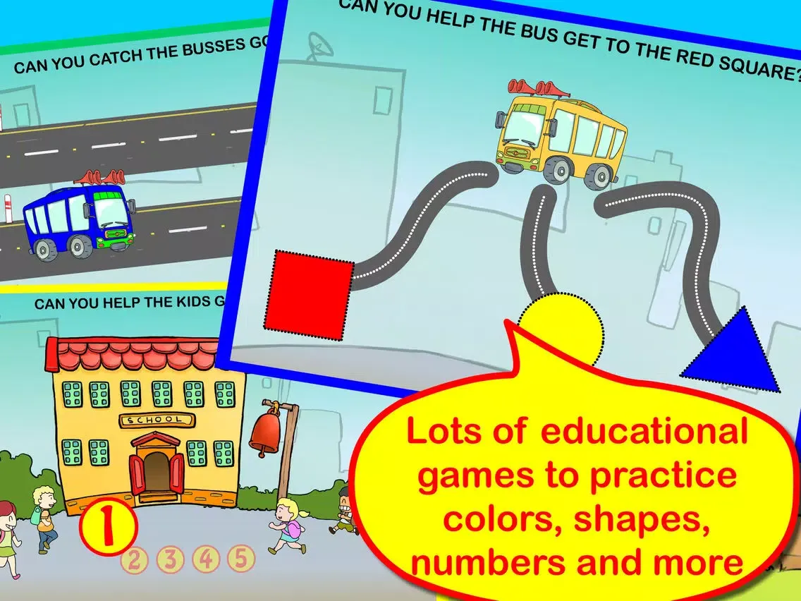 صور Wheels on the bus app iPad 