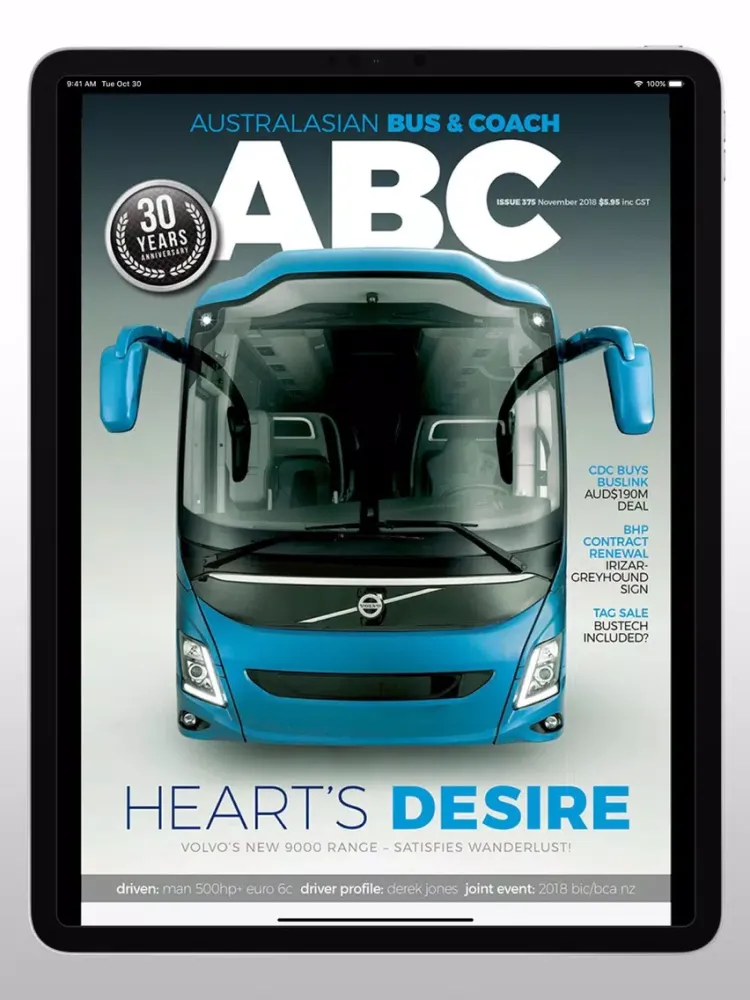 Australasian Bus & Coach iPad  스크린샷