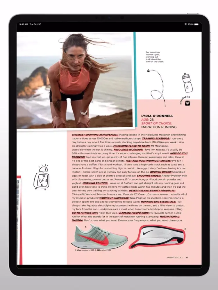ภาพหน้าจอของ Miss FQ iPad 