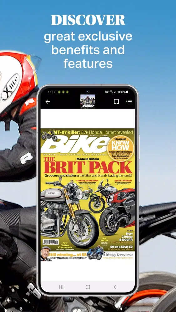 Capturas de tela do Bike