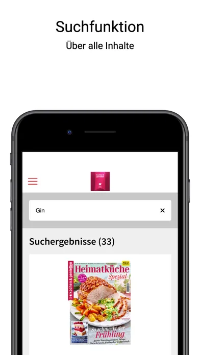 Скриншоты kochen & genießen ePaper