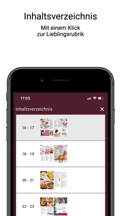 Скриншоты kochen & genießen ePaper