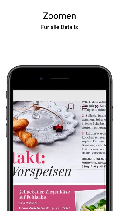 Скриншоты kochen & genießen ePaper