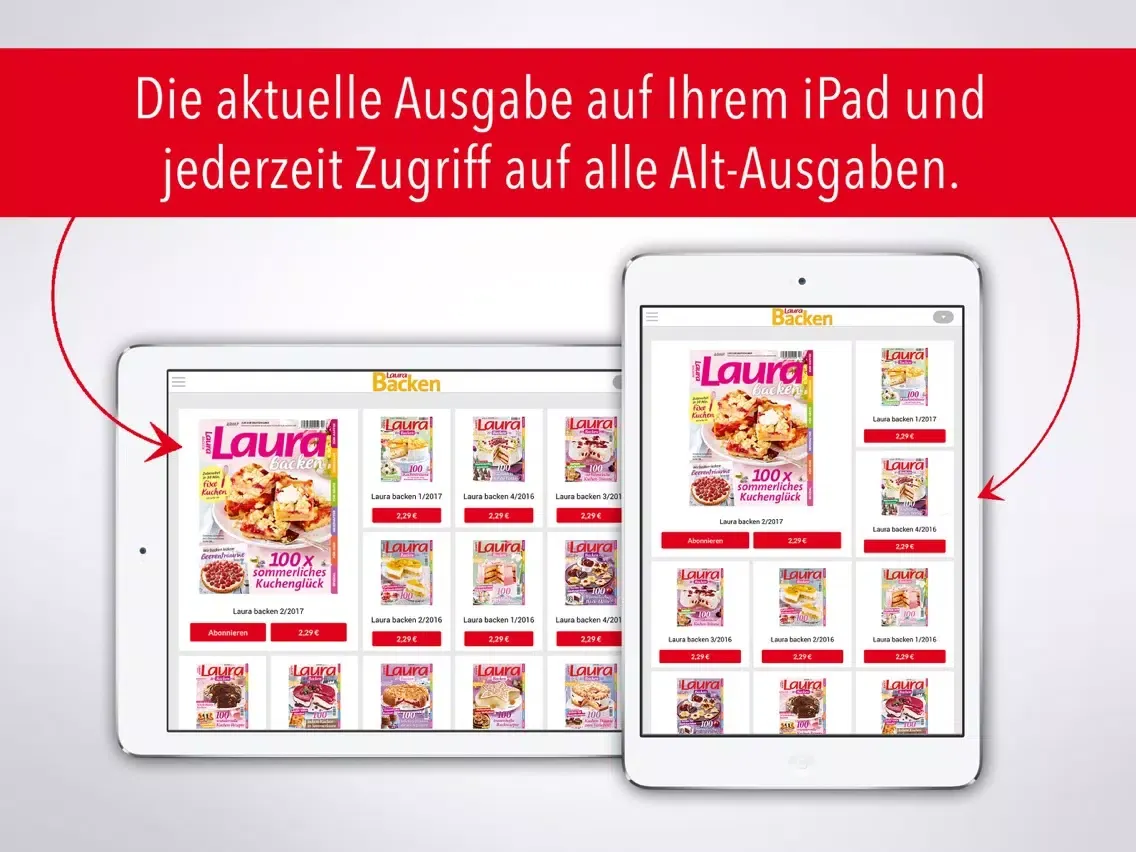 Laura Backen ePaper iPad  Screenshots