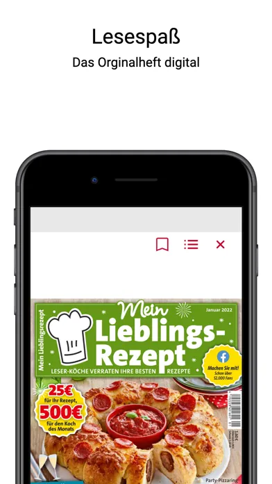 Zrzuty ekranu Mein Lieblingsrezept ePaper