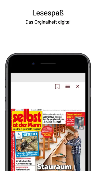 selbst ist der Mann ePaper Ekran Görüntüleri