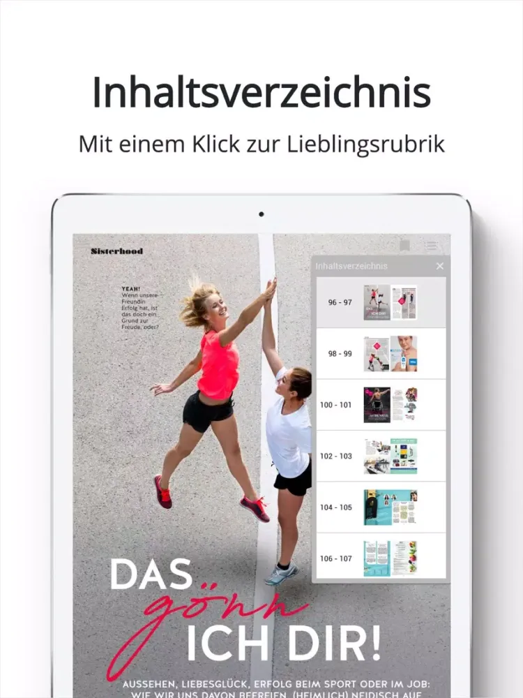 Zrzuty ekranu SHAPE ePaper iPad 