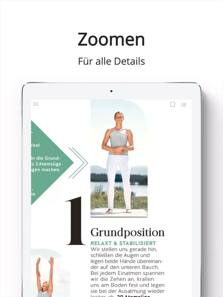 Zrzuty ekranu SHAPE ePaper iPad 